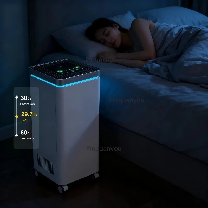 Фото Лучший класс Medica WiFi Control H13 HEPA-фильтр Плазменный очиститель воздуха 99% HCHO PM2.5 300 SQ.FT №3