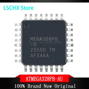 1pcs/lot Original Genuine ATMEGA328PB-AU ATMEGA328PB MEGA328PB-U ATMEGA328PBAU TQFP32 IC single chip microcontroller TQFP-32