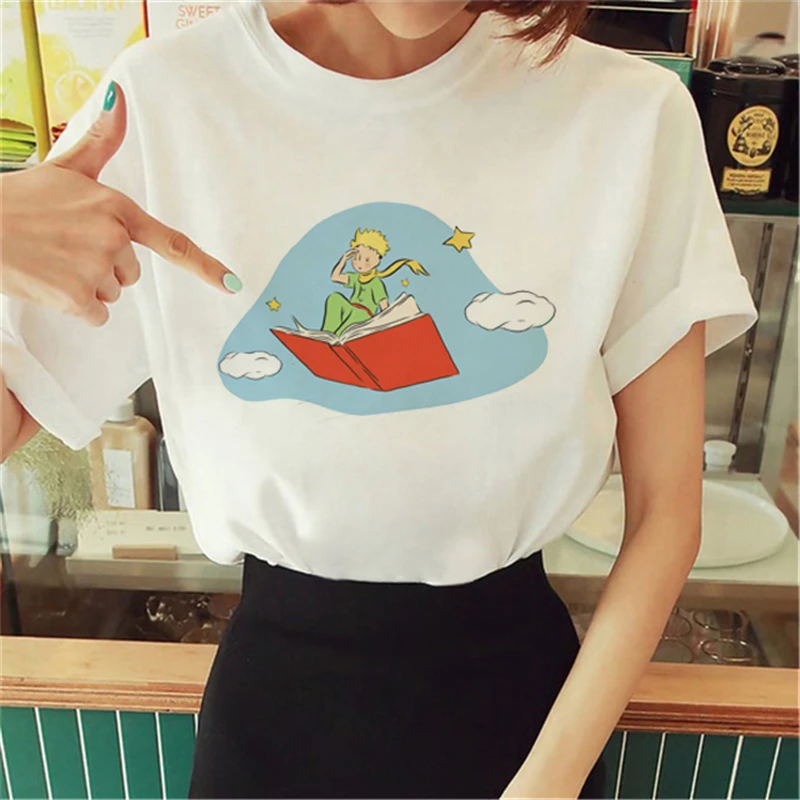 

Harajuku 90s Short Sleeved T-Shirt Top Cartoon Printed Clothing Fashion New Women'S Summer T-Shirt Cartoon Pattern T-Shirt.