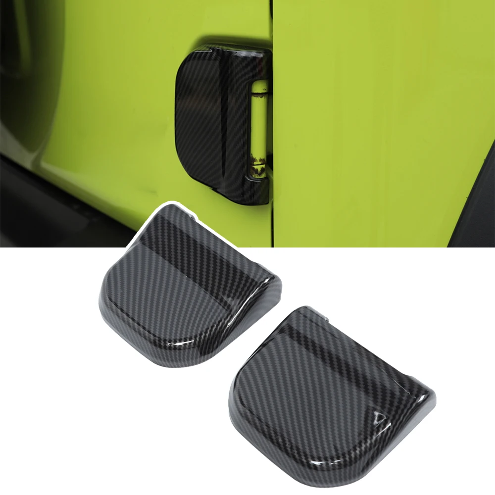 

Задняя крышка для Suzuki Jimny 2019 2020 2021 2022 внешние аксессуары для автомобиля ABS углеродное волокно красный хром