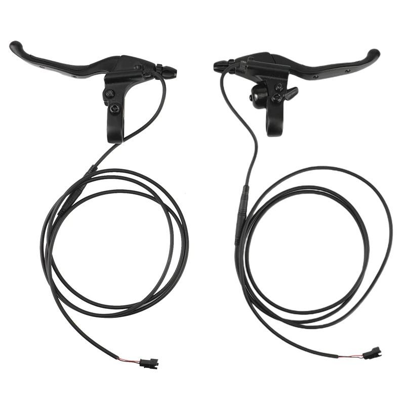 

Universal Aluminium Alloy Electric Bicycle E-Bike Handle Brake Lever Left & Right Cycling Accessory Bike Parts