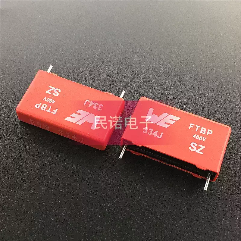 10-100 шт. защитные калибровочные пленочные конденсаторы WE FTBP 400V 0.33UF 400V 334 330NF, расстояние между выводами 22.5 мм (art.: 3920dc2835633) - 3920dc2835633