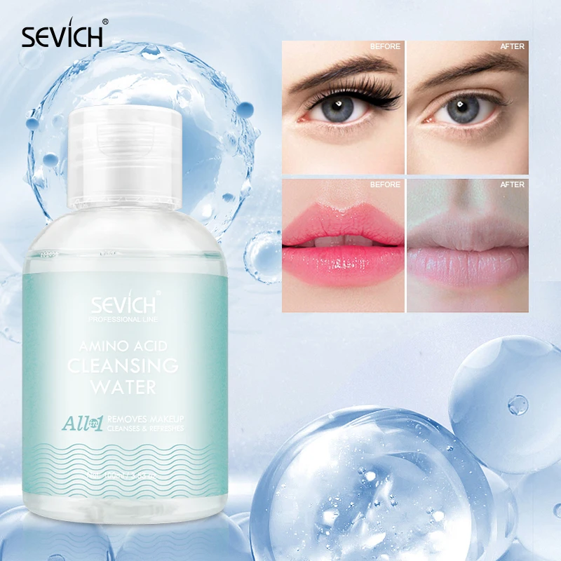 

Sevich Amino Acid Makeup Remover 100Ml Deep Clean Gentle and Non-Irritating Cleansing Water Moisturizing Refreshing Face Care