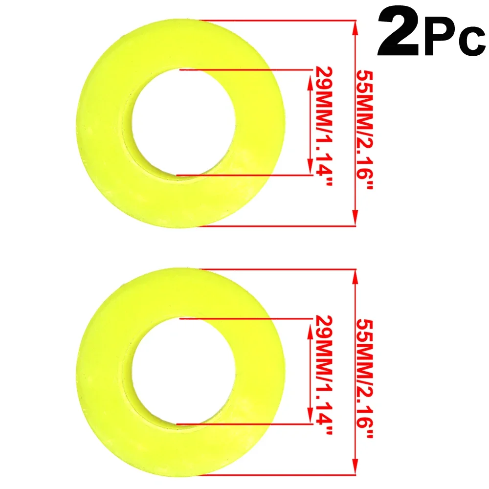2 шт. резиновая втулка амортизаторов для универсальной передней стойки, крепление на башню, буферный амортизатор, автомобильные аксессуары, комфорт, четкая езда, авто
