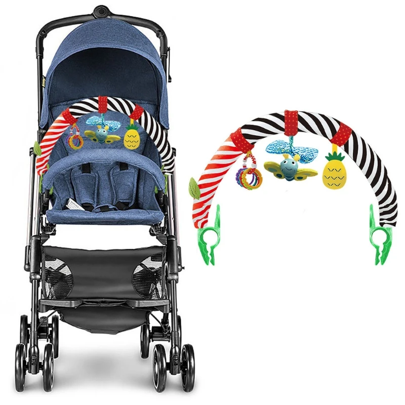 

Newborn Infant Stroller Car Clip Cute Rattles Baby Toys Lathe Hanging Seat & Stroller Toy Travel Mobile Soft Bed Hanging