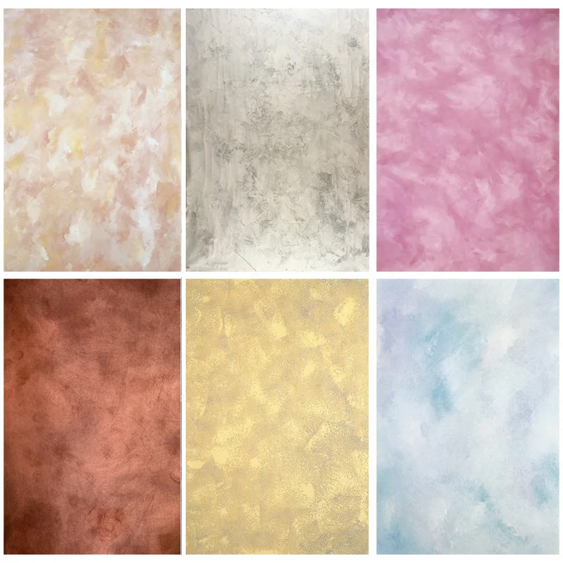 

SHUOZHIKE Art Fabric Vintage Gradient Garbage Photography Background Portrait Photo Backdrops Studio Props DFG-05