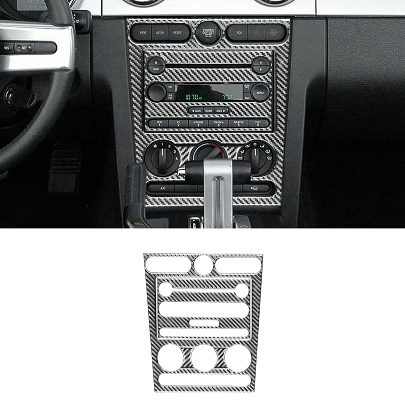 

Carbon Fiber Console Frame Car Console Frame Console Frame Sticker For 2005 2006 2007 2008 2009