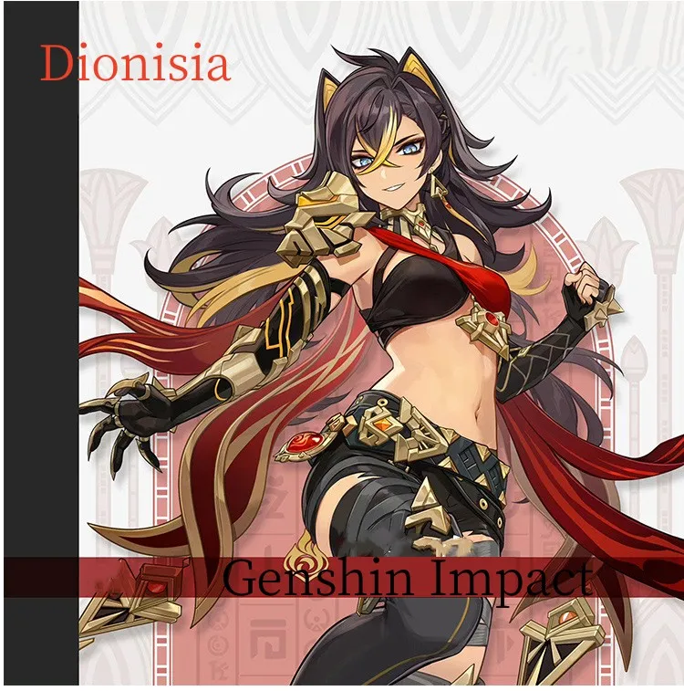 

Genshin Impact Cosplay Costumes Dionisia Cosplay The Eremite Cos Game Anime Clothing Sumeru Female Imperial Sister Set