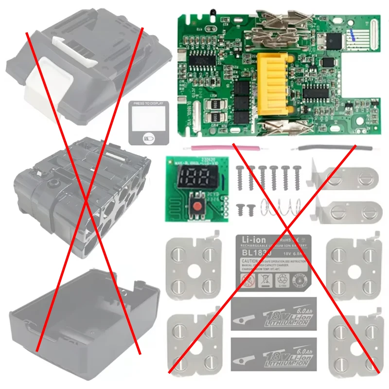 

Печатная плата для аккумулятора Makita 18 В