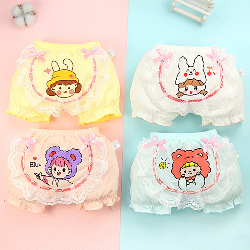 

Children's Underwear Panties For Baby Girls' Underwear Class A Cotton Girls Boxer Shorts Girls Children's Baby Cotton Boxers New