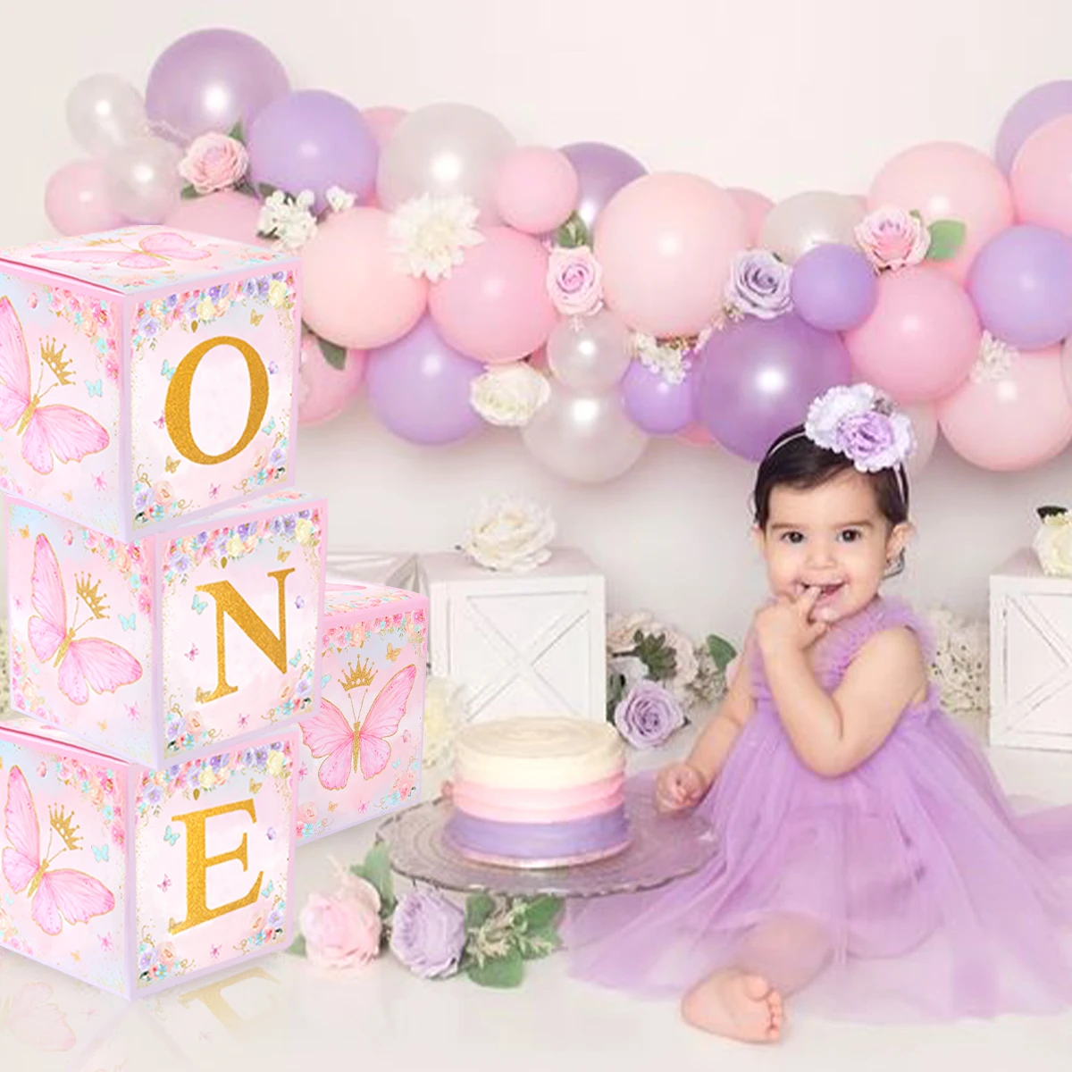 4 шт. Детские фотобоксы с рисунком