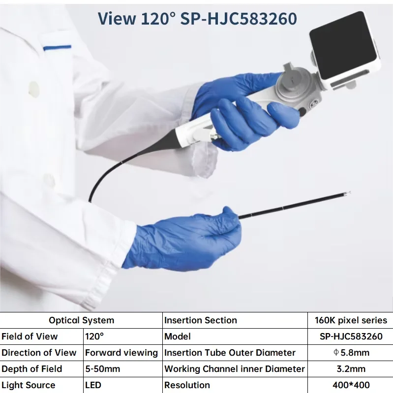 

Цветной видеоларингоскоп 3,5 дюйма