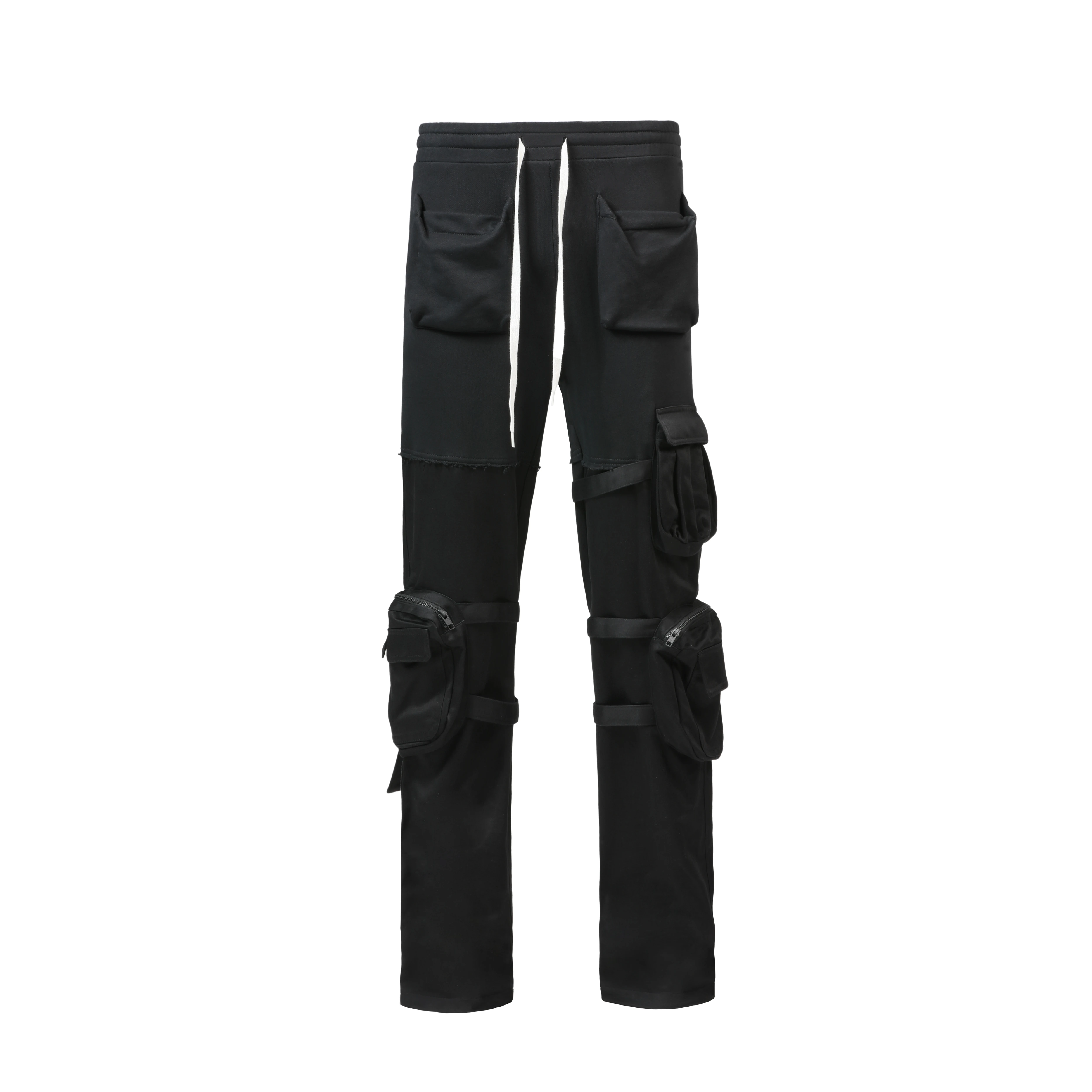 2022 Men Women Clothing Yamamoto Style Street Overalls Functional Splicing Stereo multi Pocket Pants Plus Size Costume 27-46