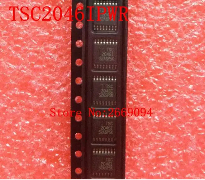 

10PCS/LOT TSC2046IPWR TSSOP16 IC TOUCH SCREEN CTRLR LV 16TSSOP TSC20461