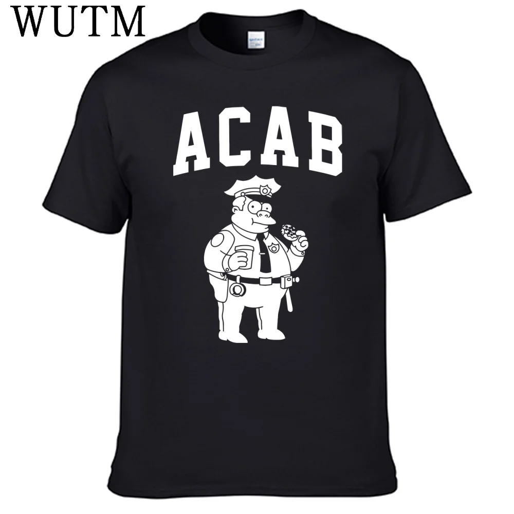 Фото Новая мужская футболка Acab из 100% хлопка №3