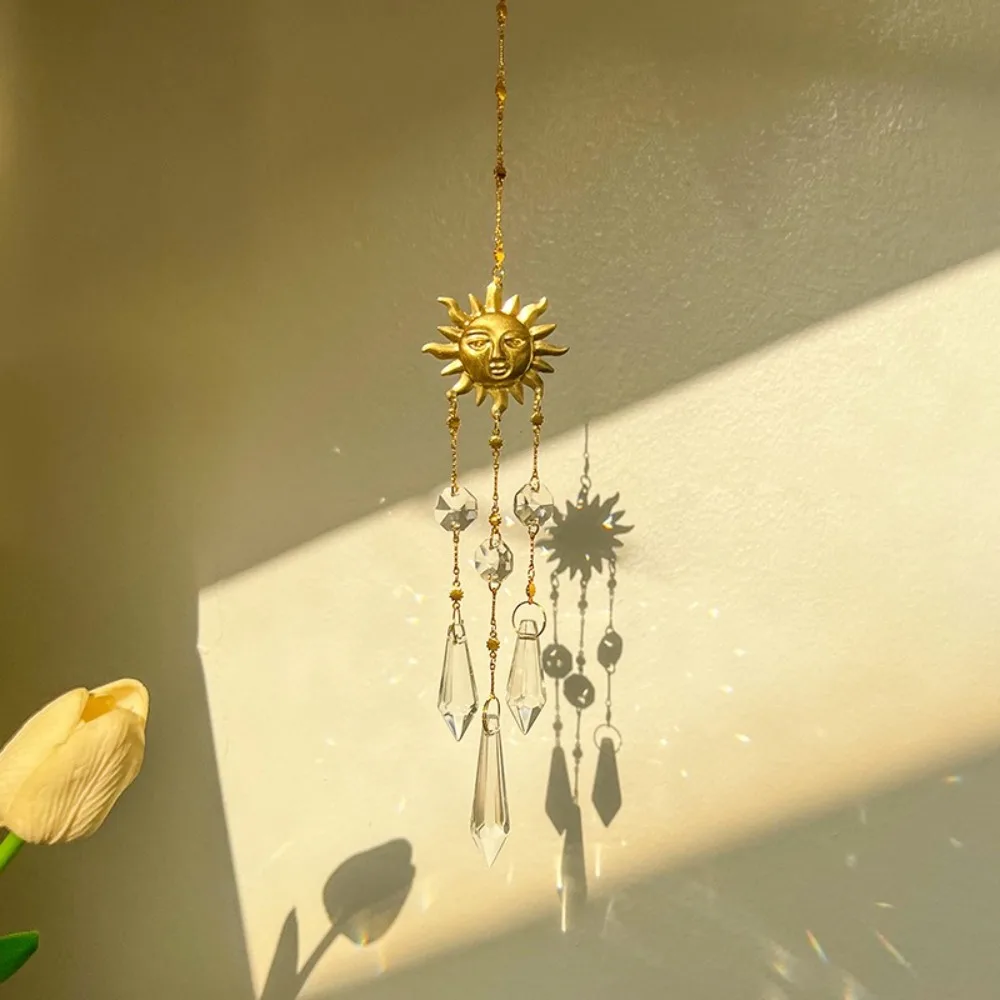 Украшения подвесные украшения хрустальные колокольчики домашний декор Радужные