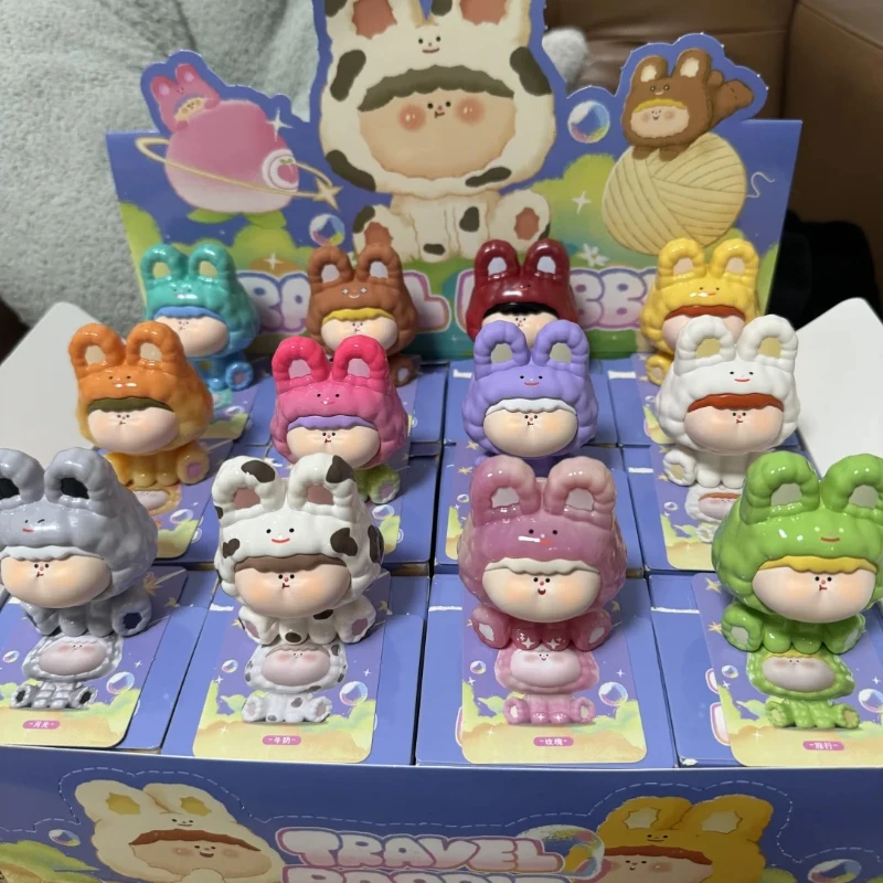 [В наличии] Travel Rabbit Series слепая коробка милая кукла кавайная игрушка аниме модель