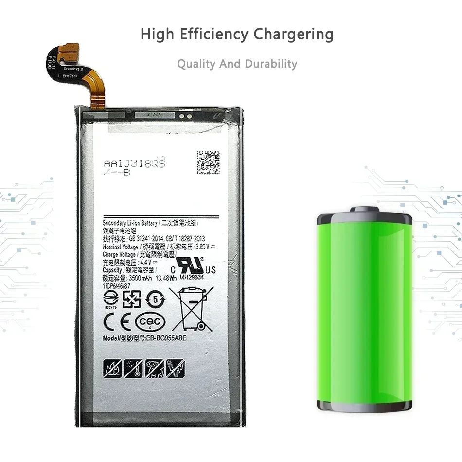 Аккумуляторы для мобильных телефонов EB-BG955ABE Samsung Galaxy S8 Plus Bateria G9550 S8Plus SM-G9 SM-G955 G955 3500