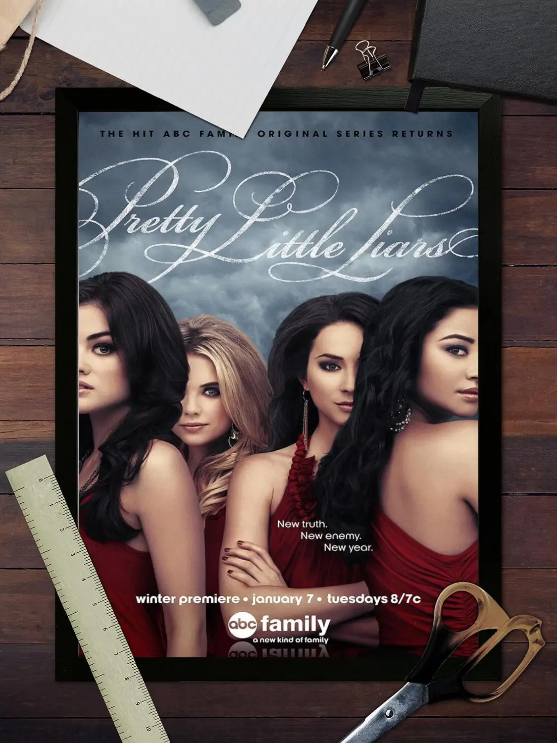 Печать на холсте &quotКрасивые маленькие лиры&quot