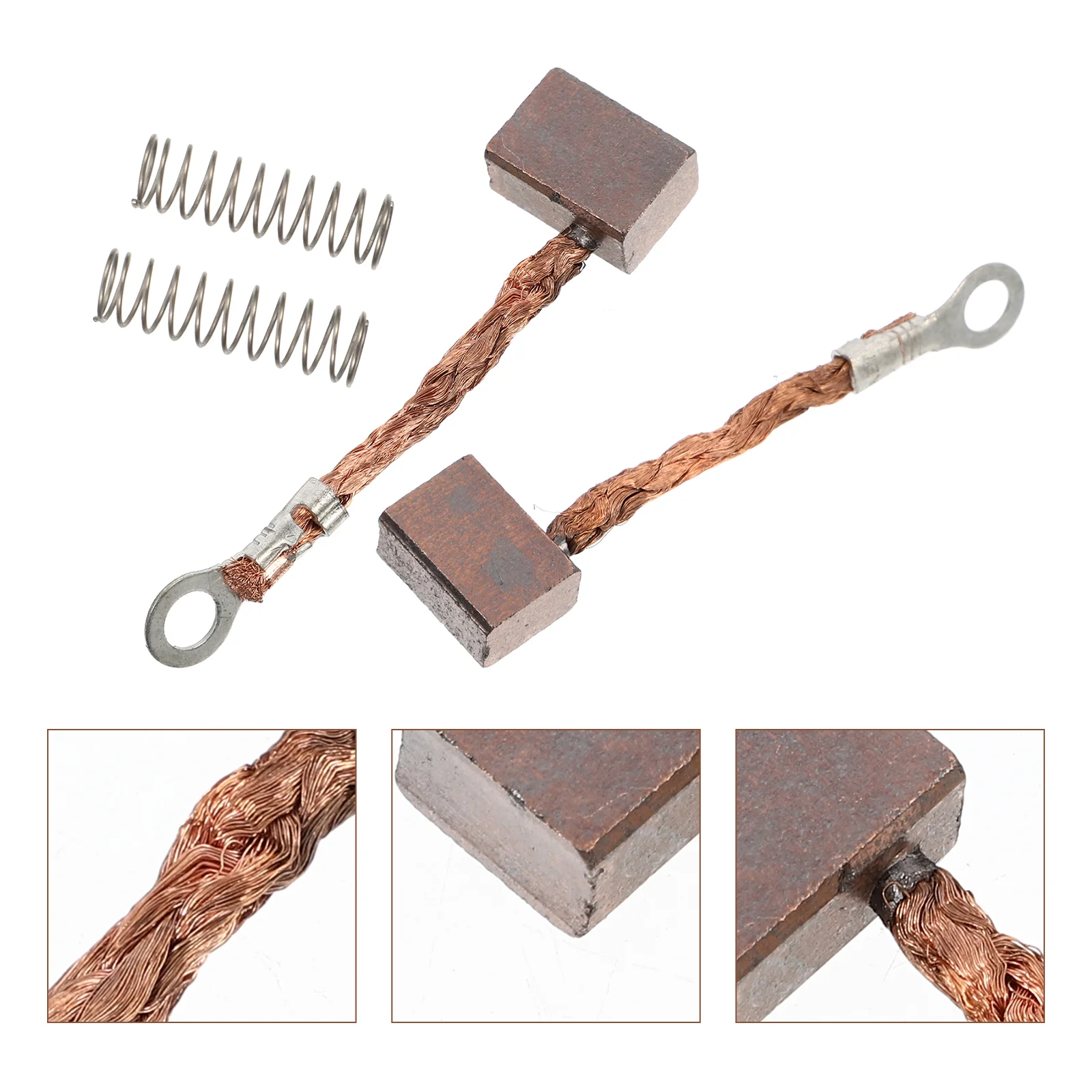 

2 Pcs Automotive Accessories Marine Carbon Brush Kayak Motor Ship Propeller Holder Parts Boat electric Trolling