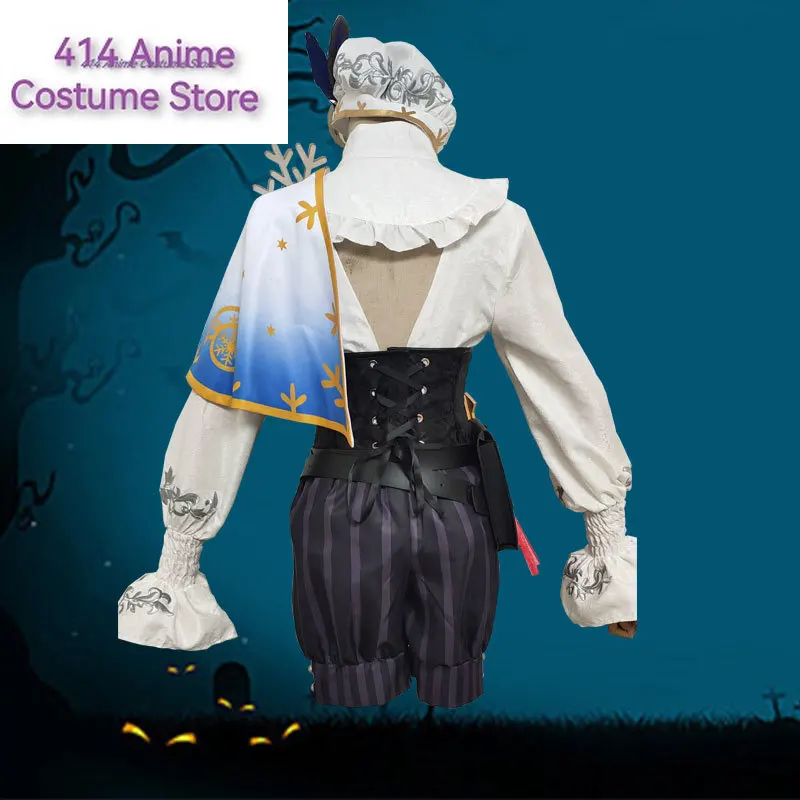 Костюмы для косплея Game Identity V Survivor Edgar Valden Painter карнавальный костюм Golden Ratio кожаная