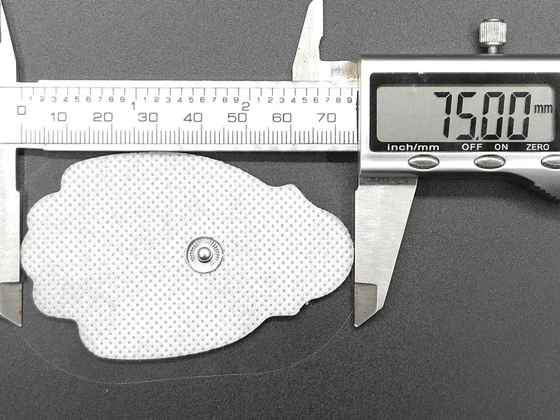 100 шт. электродные подушечки в форме ладони с кнопкой 3 5 мм