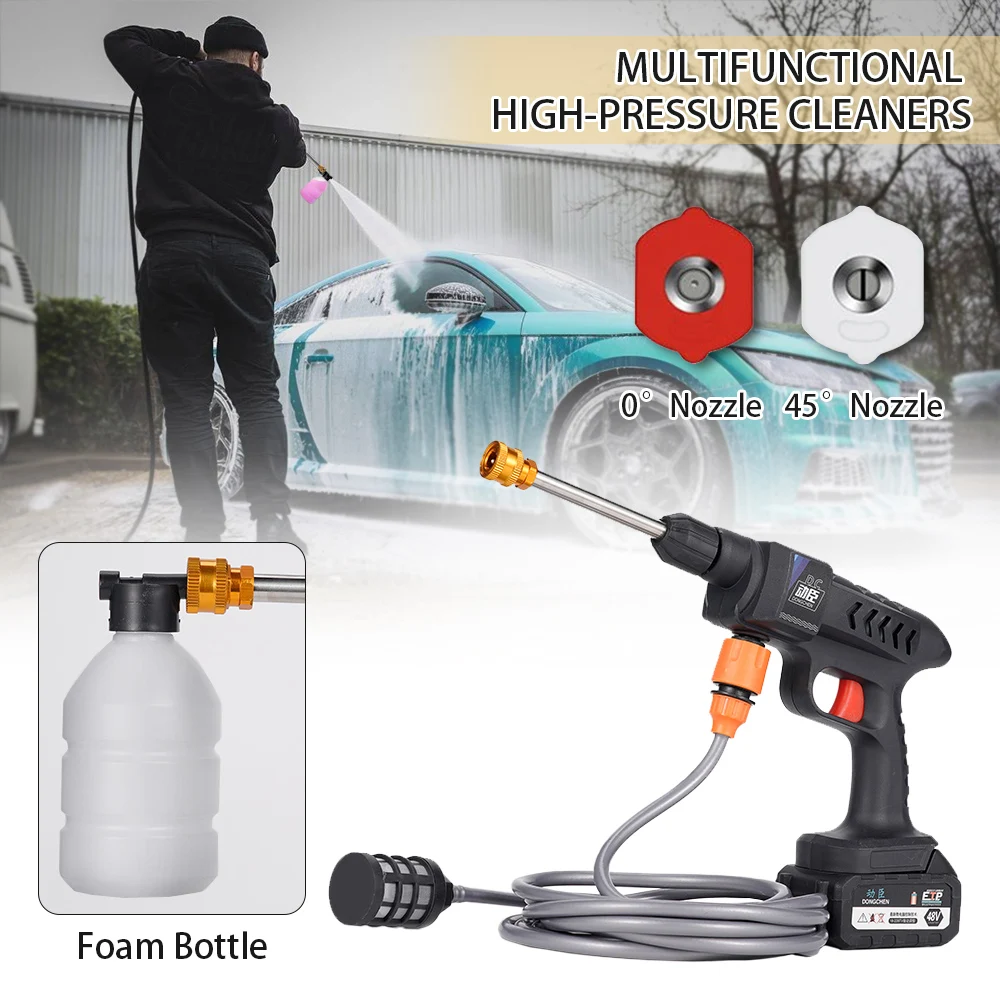 Беспроводной Электрический моечный пистолет высокого давления пенораспылитель