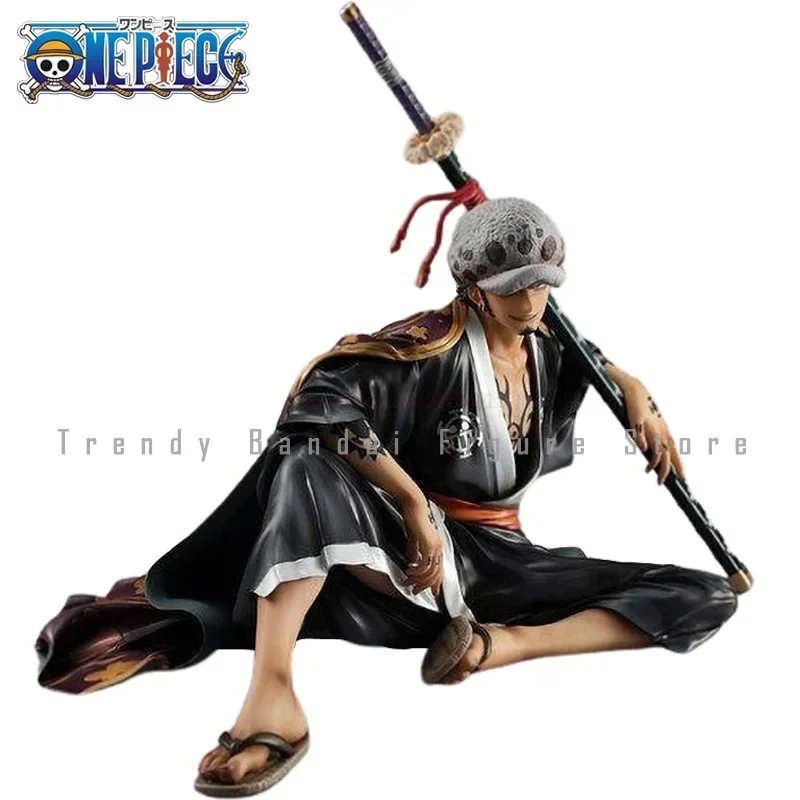 One Piece Trafalgar Law Quimono Sentado Anime скульптурные Фигурки Коллекционная модель фигурка