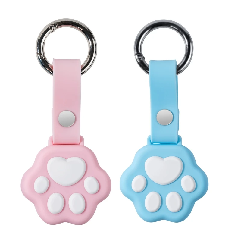 

Paw Silicone Case Protector Protection Sleeve Cover Skin for Airtag Tracker 85DD