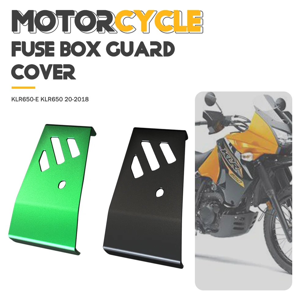 

Motorcycle Fuse Box Guard Protection For Kawasaki KLR650 KLR650-E KLR 650 E 2008 2009 2010 2011 2012 2013 2014 2015 2016 - 2018