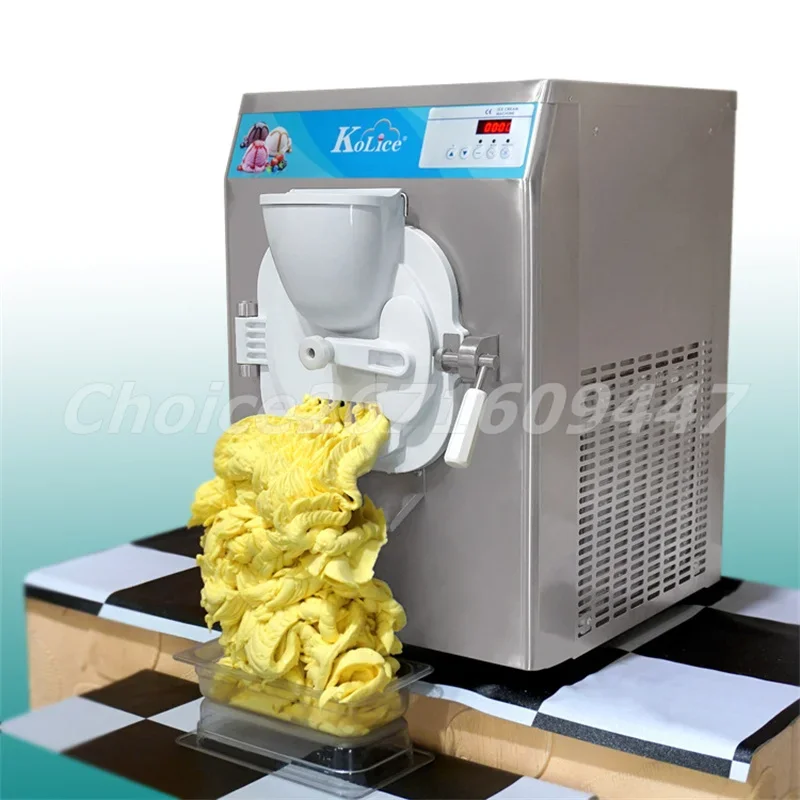 25-36l/H твердая машина для приготовления мороженого коммерческая 13 L стол из