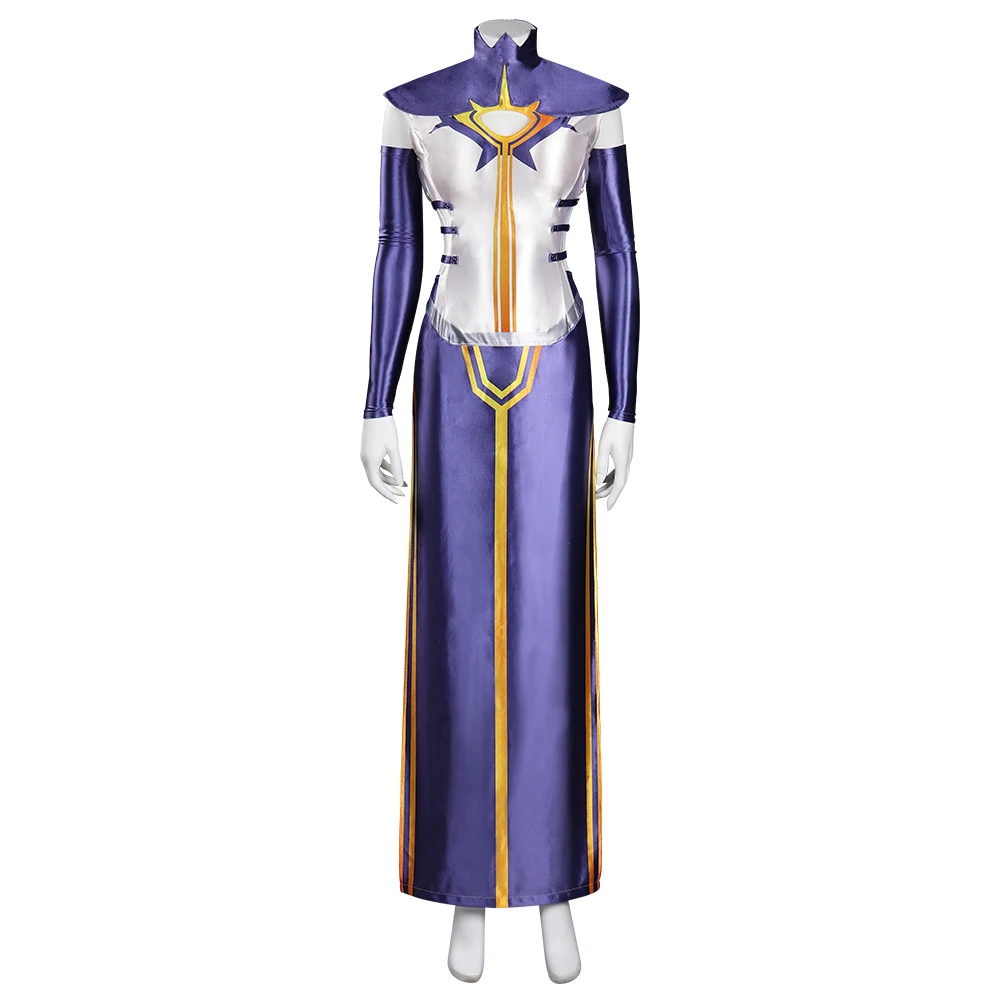 

Arcane: LOL Mel Juvenile Cosplay Costume Outfits Halloween Carnival Suit