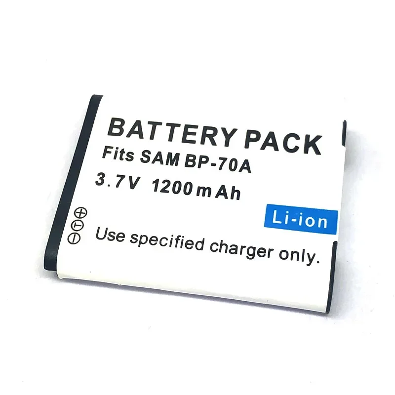Фото Аккумулятор BP-70A BP70A для SAMSUNG AQ100 PL80 ES70 ES80 ES90 PL90 PL100 PL101 PL120 PL170 PL200 PL201 SL50 SL600 SL605 SL630 №2