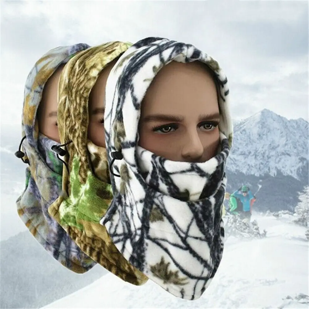 

Warmers Trekking Riding Ski Hat Camouflage Cap Camo Headgear Outdoor Sports Wind-proof Mask Full Face Neck Hat