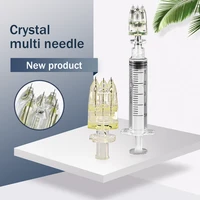 korea crystal multi needle mesotherapy multi needle injector meso therapy 5 pins tip needle for beauty facial skin care