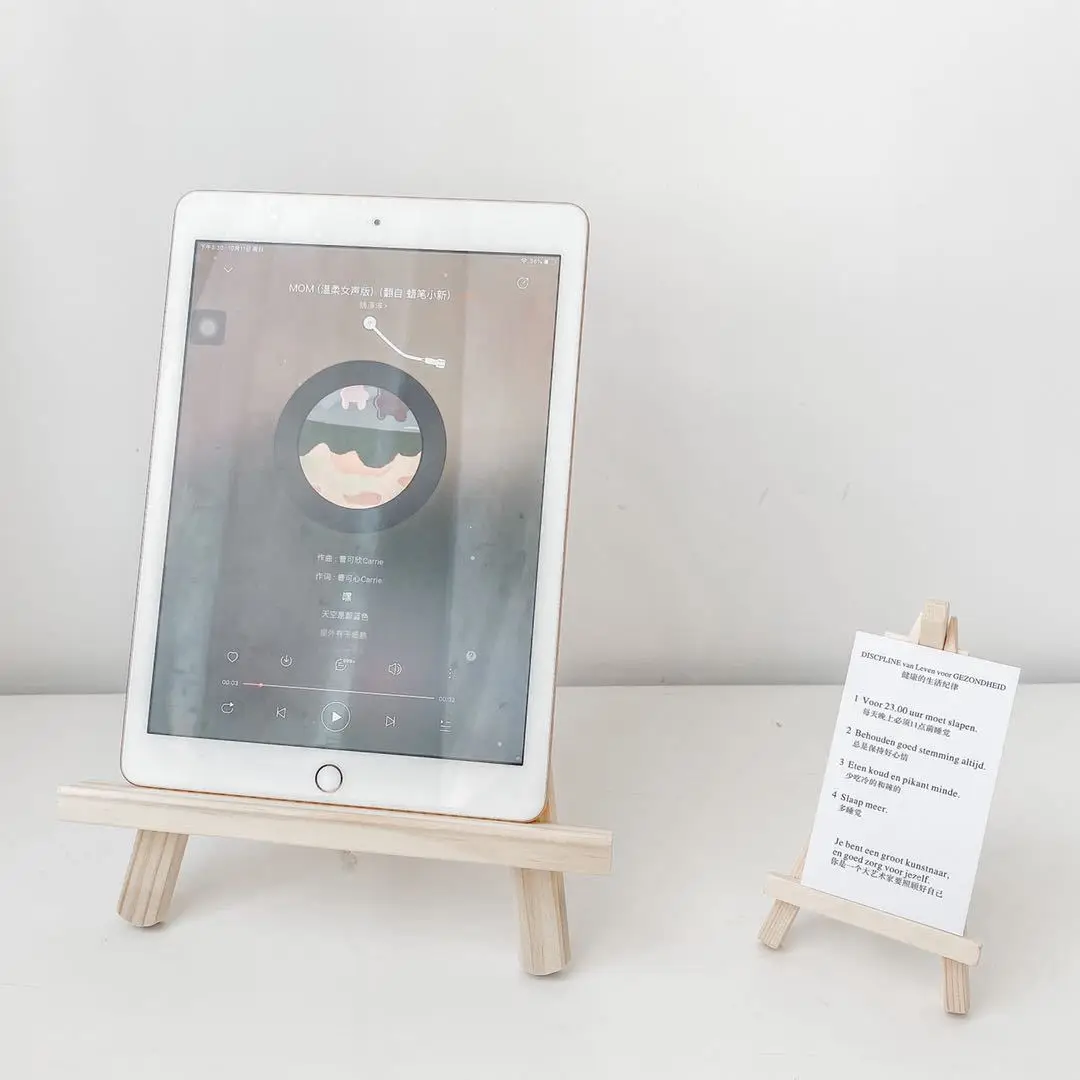 Подставка-держатель деревянная для телефона и Ipad | Мобильные телефоны аксессуары