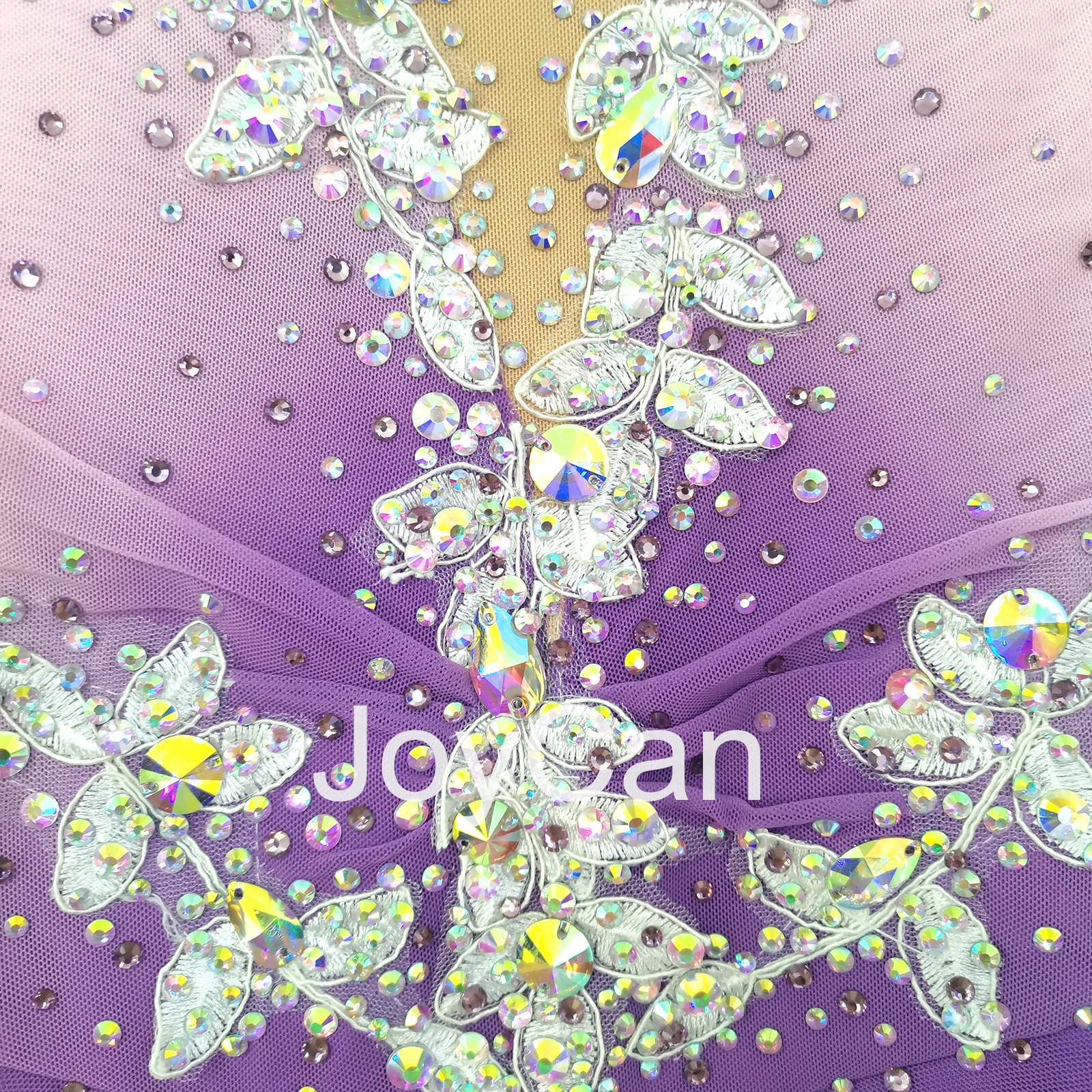Платье для катания на коньках JoyCan Ice эластичная танцевальная одежда из
