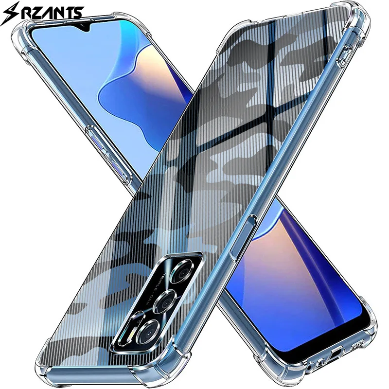

Case For OPPOA16 Mobile Phone Shell Translucent Four Corners Anti-fall