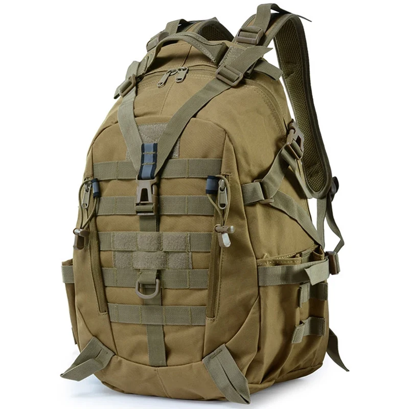 

Военный рюкзак 40 л, тактическая спортивная Сумка Molle, водонепроницаемый светоотражающий рюкзак, рюкзак для активного отдыха, Походов, Кемпи...