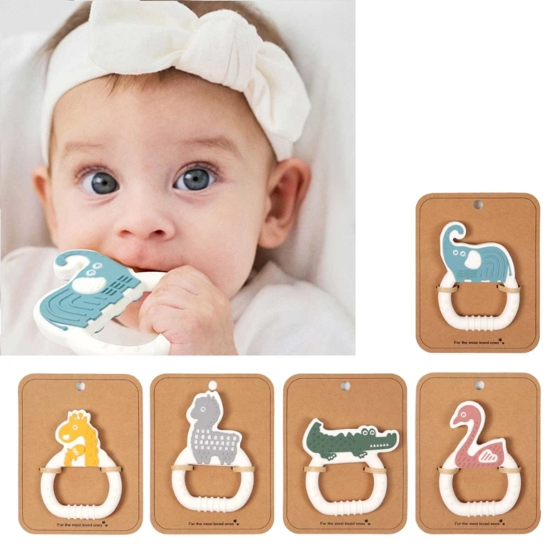 

Кольцо для прорезывания зубов из силикона