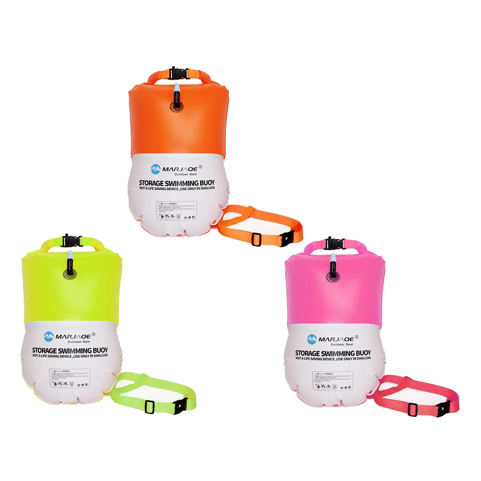 

Swim Buoy - Swimming Tow Float and Bag and , Lightweight Visible Float for Training,