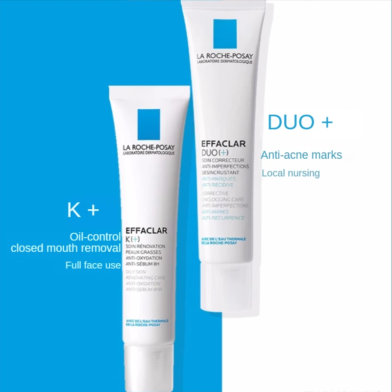

La Roche Posay Effaclar Duo+ K+ SPF30 Cream Acne Treatment Salicylic Acid Repairing Pimple Remover Control Oil Facial Skin Care