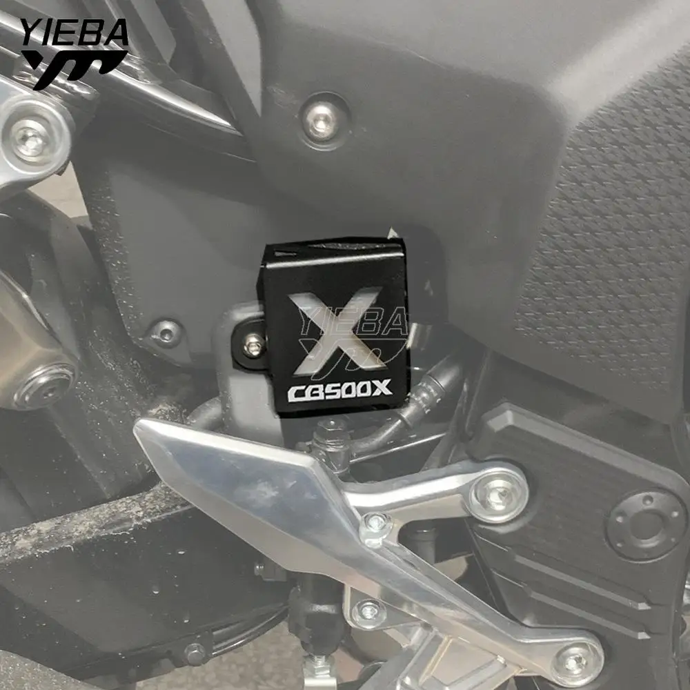 

Motorcycle CB500X CB500F Rear Brake Fluid Reservoir Cover Protector Guard For Honda CB500 X CB 500 X F 500X 500F 2019 2020 2021