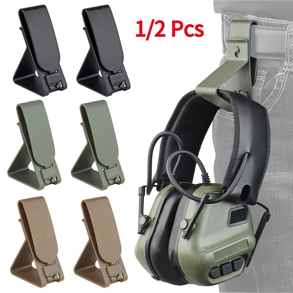 

Waterproof Hanger Nylon Phone Headphone 1/2pcs Release Quick Portable Protector Bracket Outdoor Accessory Molle For Mobile Clip