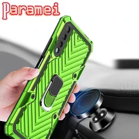 shockproof armor phone case for huawei y5p y6p y6s y7a y7p y9a y9s car holder with ring protection cover for honor 9s play 3