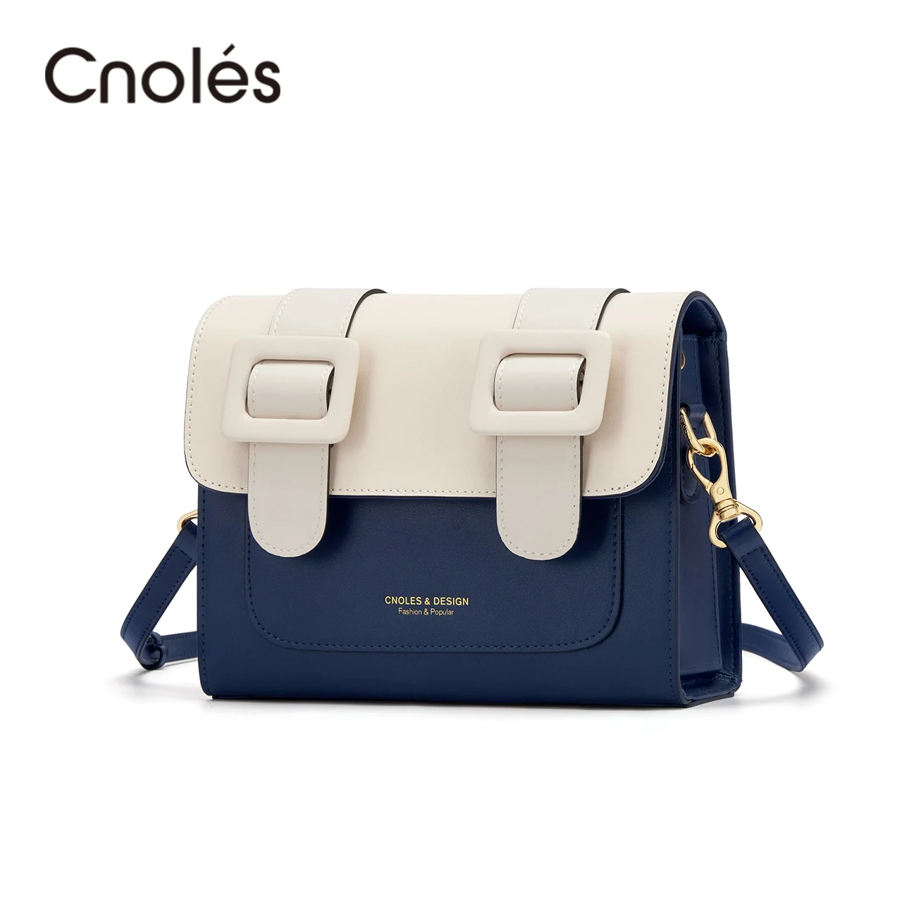 

Сумка-почтальонка Cnoles Женская, мессенджер из спилковой коровьей кожи, Роскошный дизайнерский саквояж кросс-боди