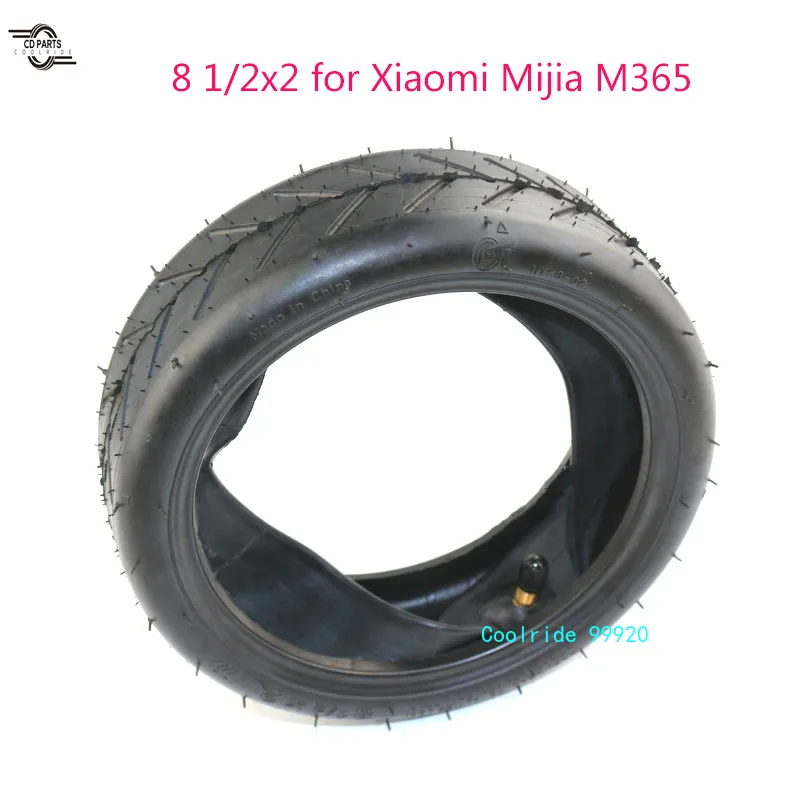 Free Shipping 8 1/2x2 Tire & Inner Tube Fits For Xiaomi Mijia M365 Smart Electric Scooter Pram Stroller Non-slip Wear-resistant