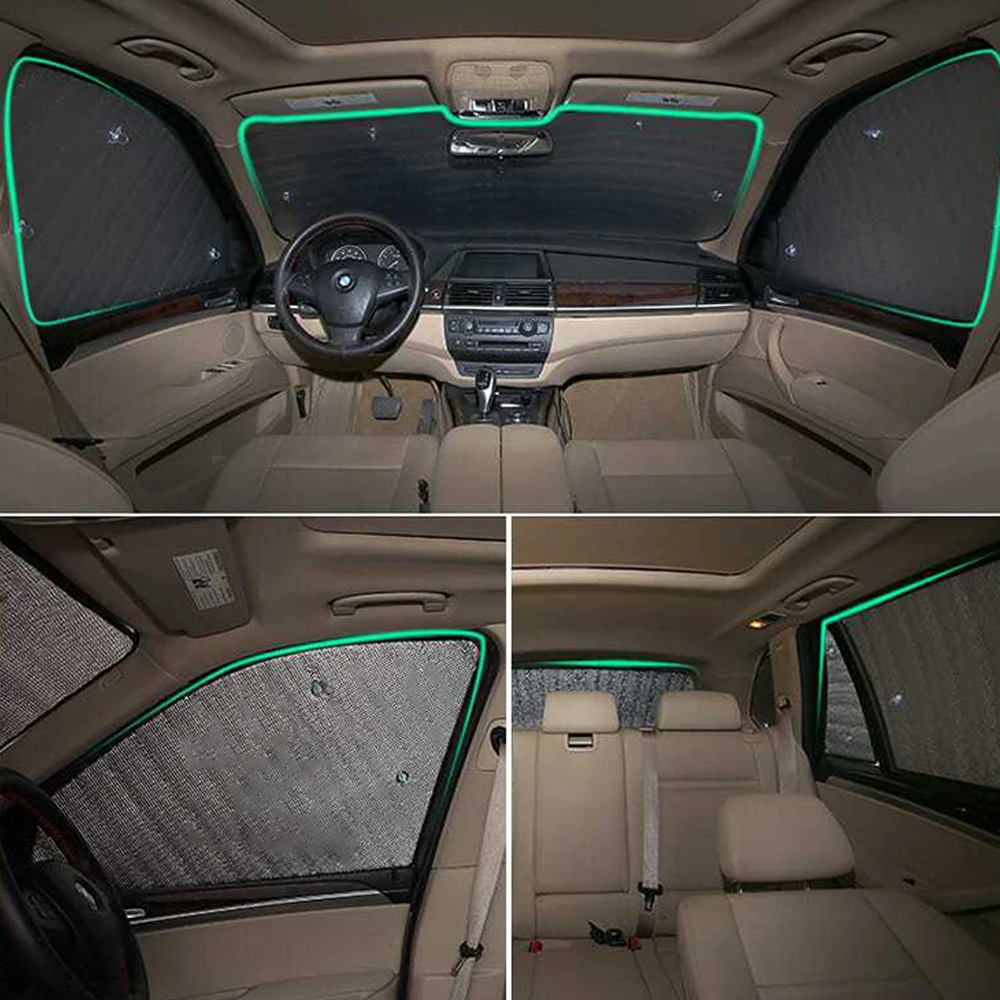 Автомобильный солнцезащитный козырек с полным покрытием для Volkswagen VW Golf 7 Mk7 Sportsvan
