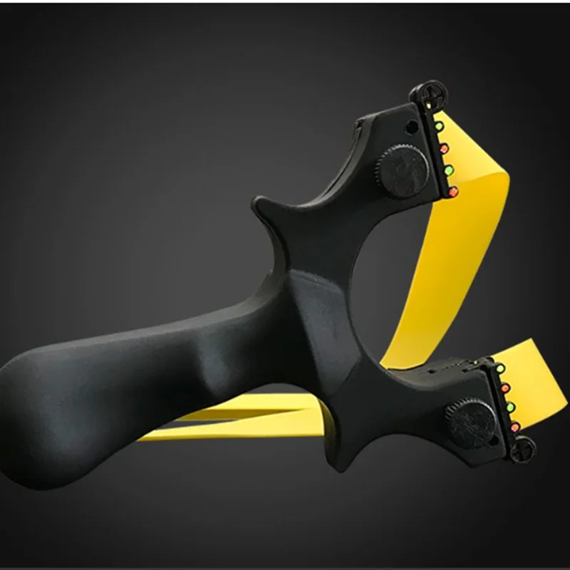 Рогатка пластиковая высокоточная с мраморной текстурой для охоты толстые и