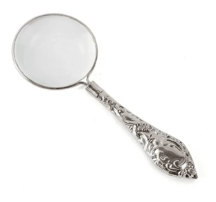 

5X Новый Европейский нежный узор ручка ретро стекло объектив ручное Стекло Лупа увеличительное стекло портативный карманный инструмент